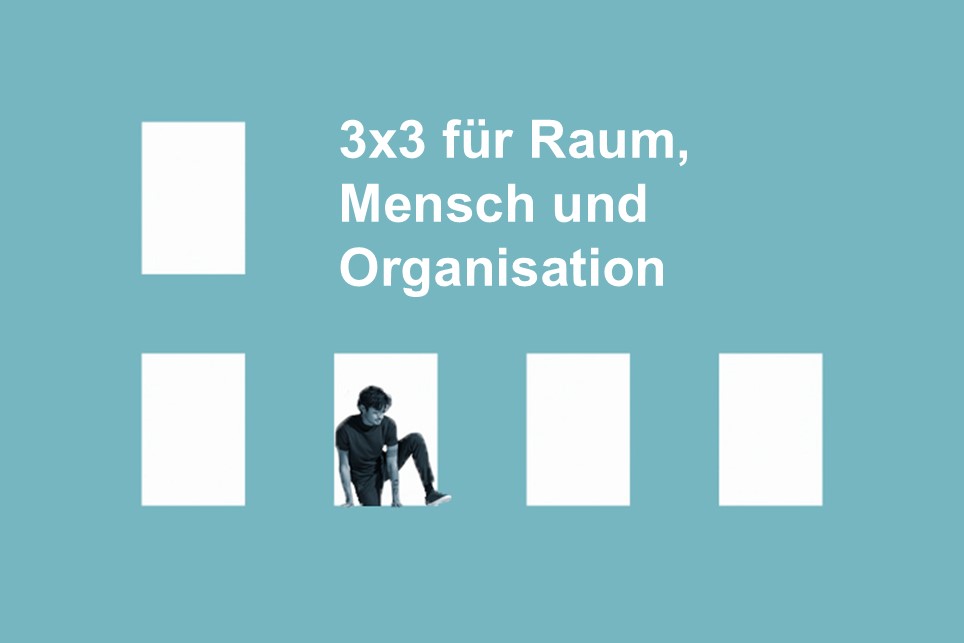 3×3 für Raum, Mensch und Organisation