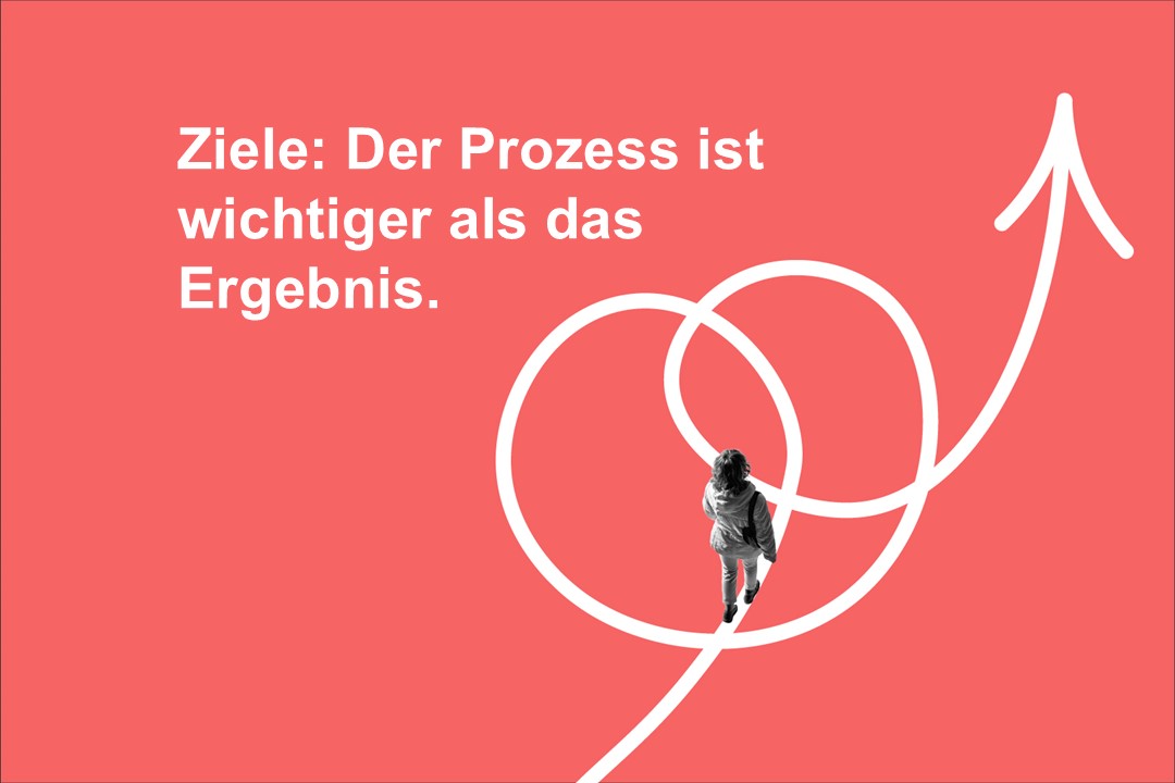 Ziele  – Prozess ist wichtiger als Ergebnis